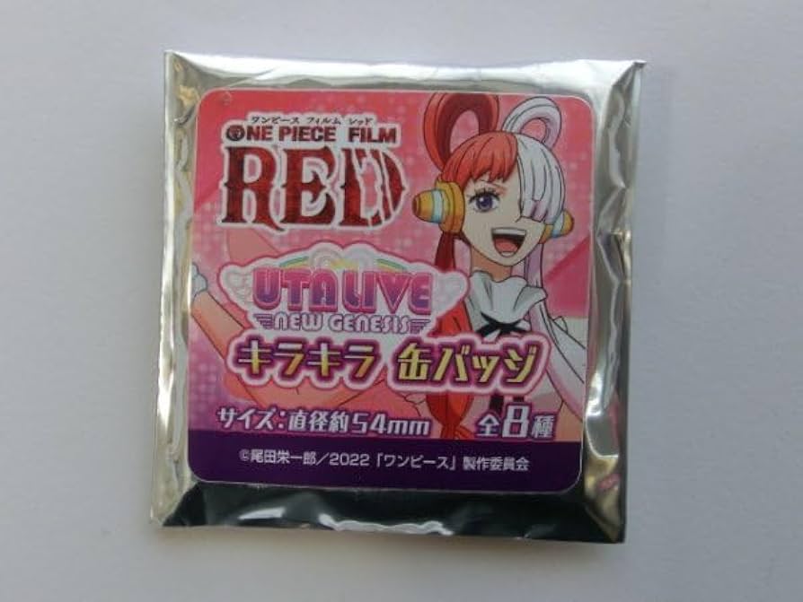 ワンピース タワレコ 缶バッジ ウタ コラボグッズ｜劇場版『ONE PIECE FILM RED』 × TOWER RECORDS